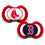 Boston Red Sox Pacifier 2-Pack for Little Fans - Sports Gifts, Sports Memorabilia, Sports Collectibles, Fan Shop