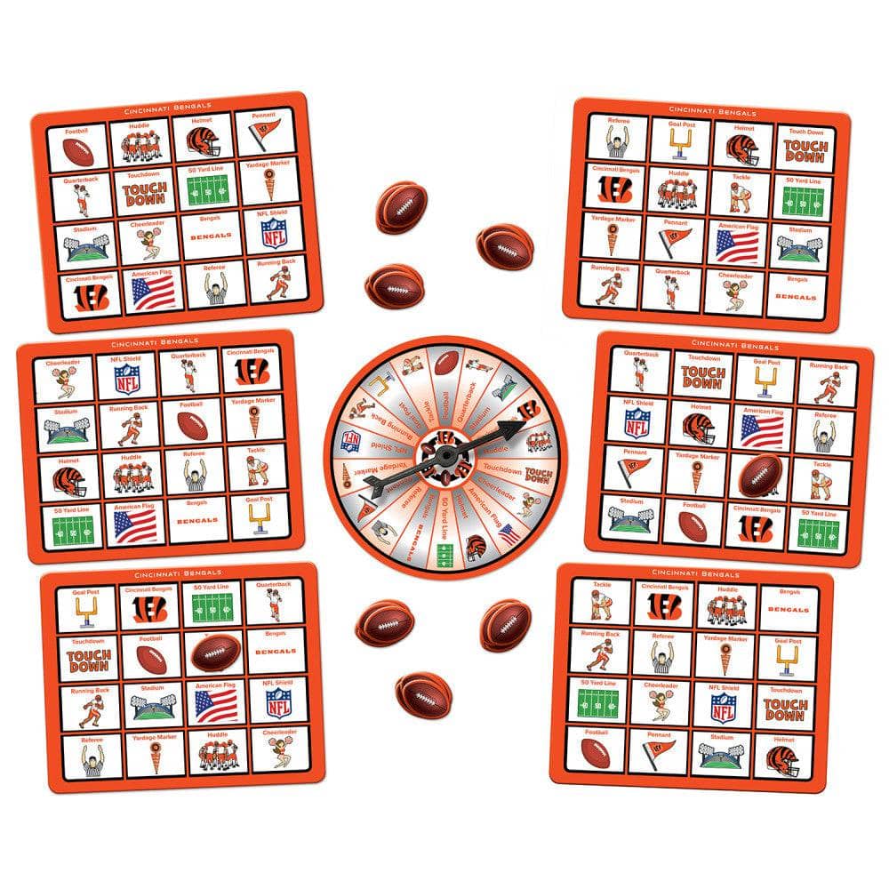 Cincinnati Bengals NFL Bingo Game
