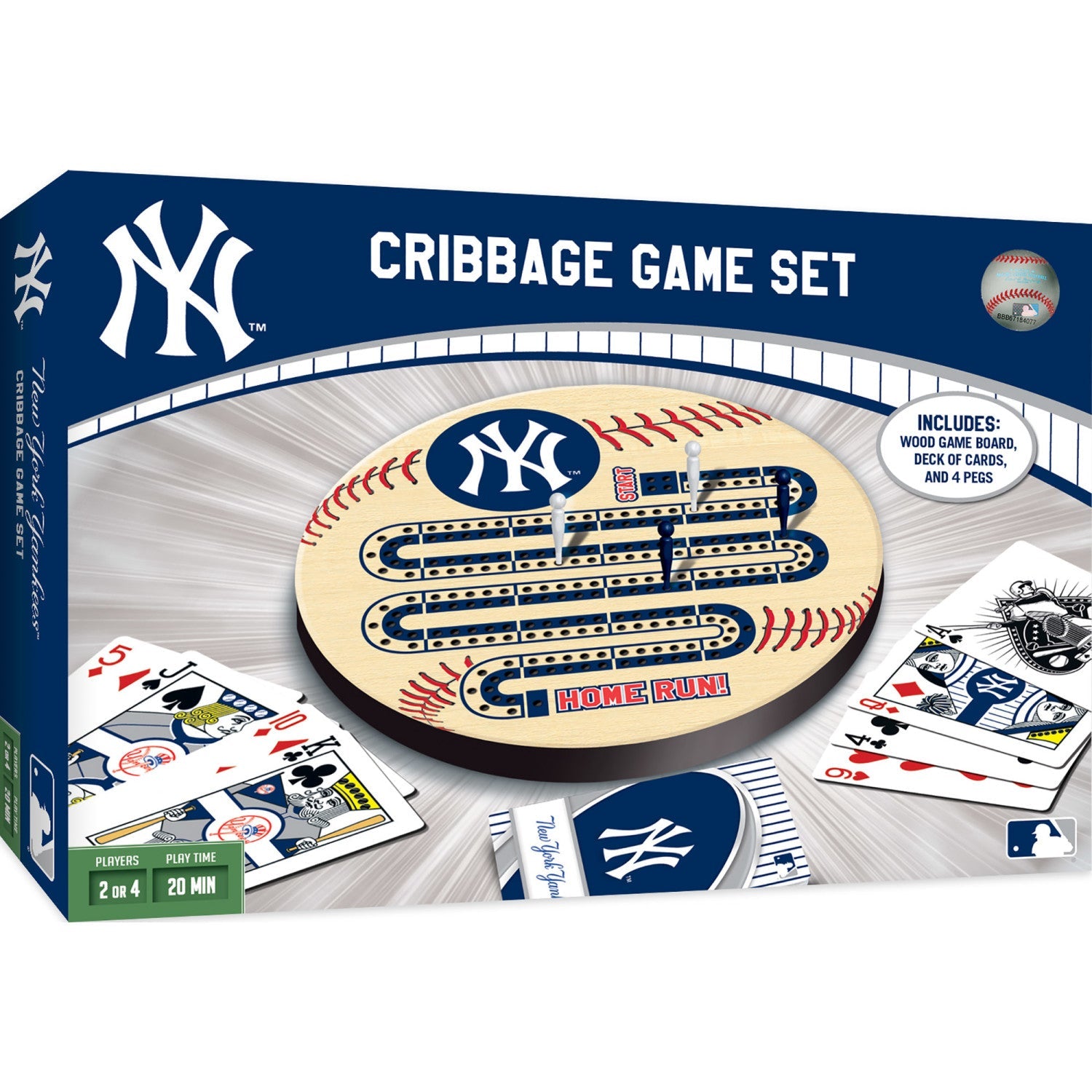 New York Yankees Cribbage - 757 Sports Collectibles