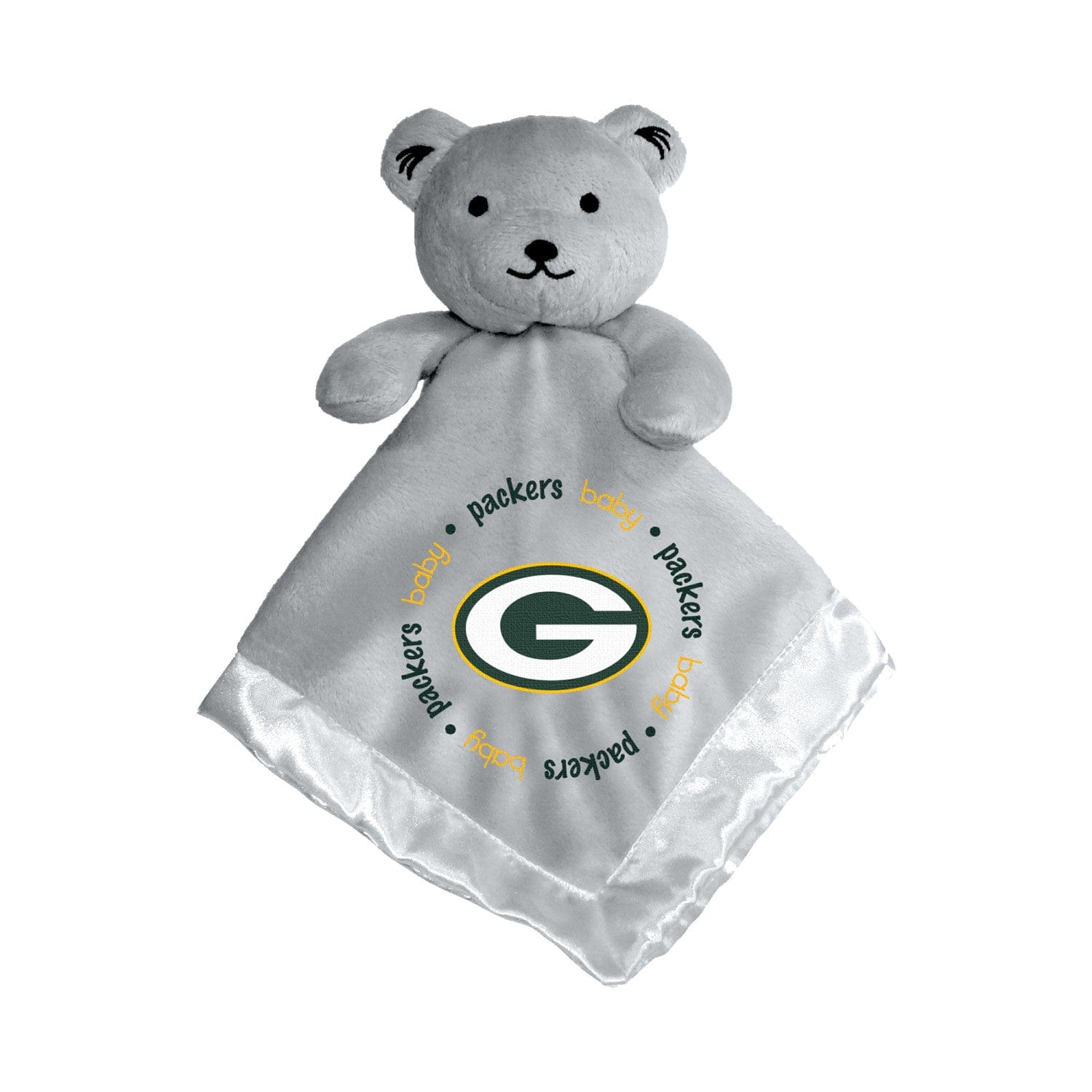 Green Bay Packers Security Bear - Gray Plush Toy - Sports Gifts, Sports Memorabilia, Sports Collectibles, Fan Shop