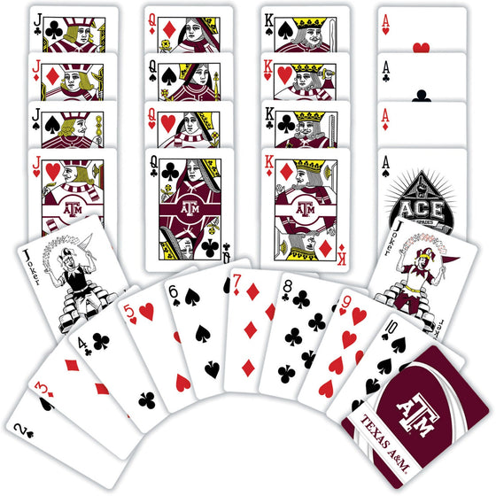 Texas A&M Aggies Playing Cards - 54 Card Deck - 757 Sports Collectibles
