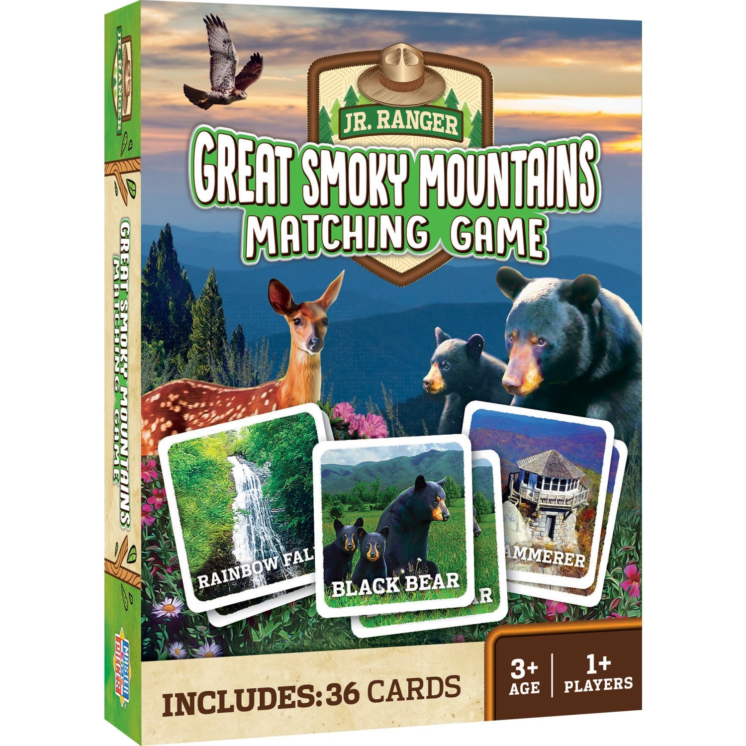 Jr. Ranger - Great Smoky Mountains Matching Game - 757 Sports Collectibles