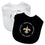New Orleans Saints Baby Bibs 2-Pack - Perfect for Little Fans!