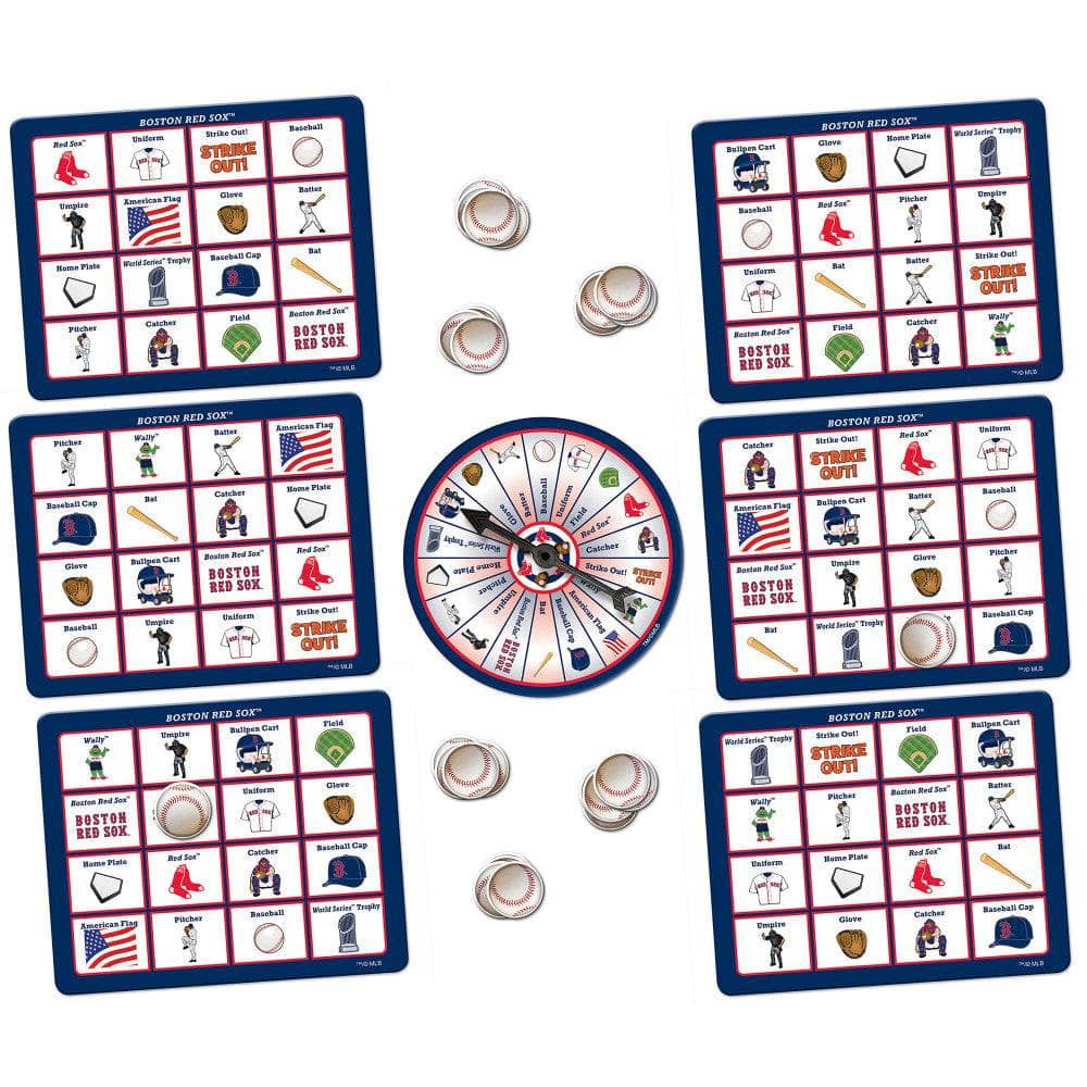 Boston Red Sox Bingo: Game Day Fun! - Sports Gifts, Sports Memorabilia, Sports Collectibles, Fan Shop