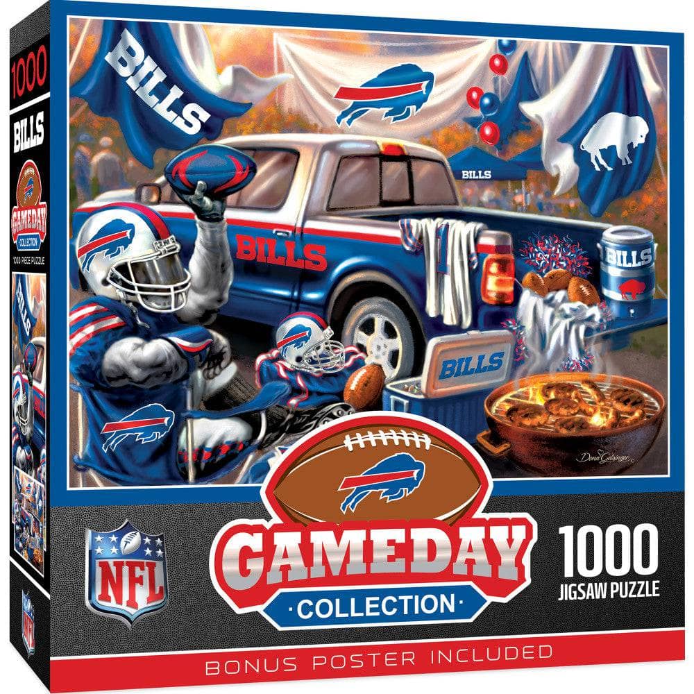 Buffalo Bills Gameday 1000 Piece Jigsaw Puzzle - Sports Gifts, Sports Memorabilia, Sports Collectibles, Fan Shop