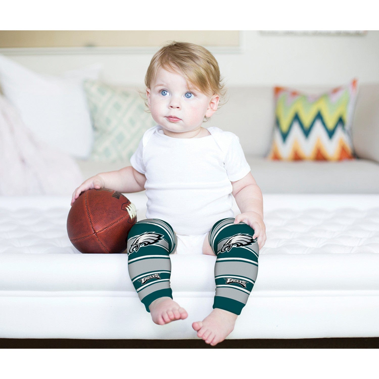 Philadelphia Eagles Baby Leg Warmers - NFL Team Spirit for Little Fans