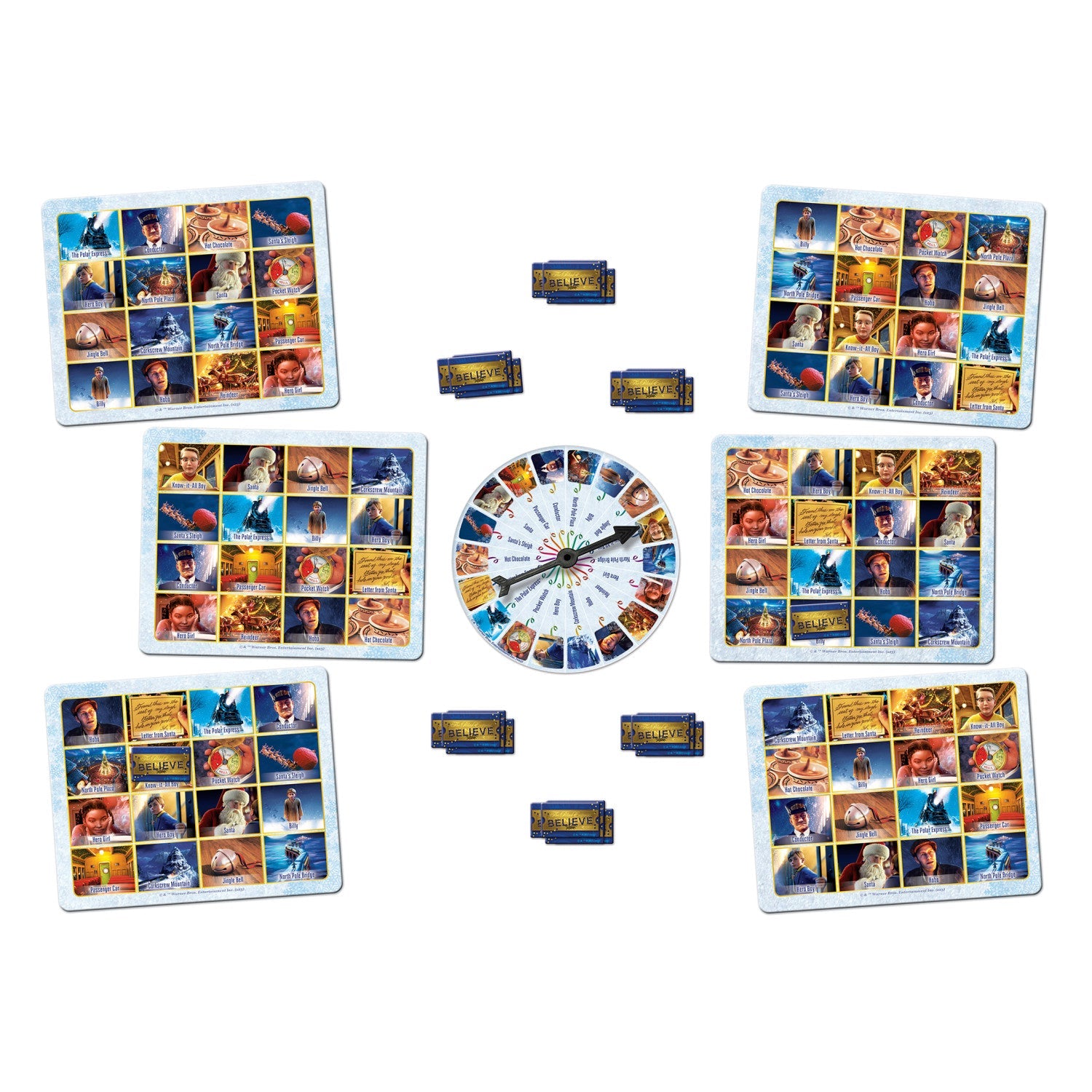 The Polar Express Bingo Game - 757 Sports Collectibles