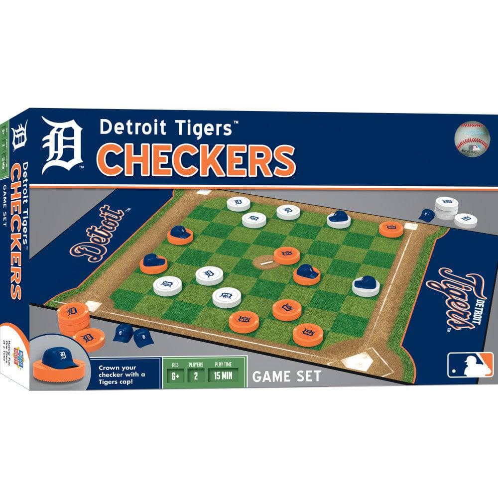 Detroit Tigers Checkerboard Game