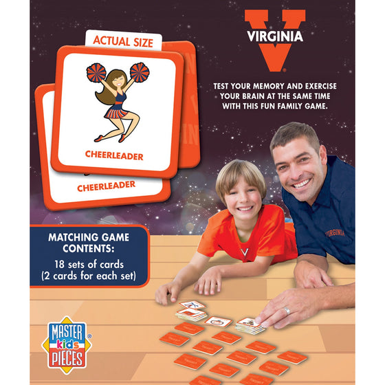 Virginia Cavaliers Matching Game - 757 Sports Collectibles