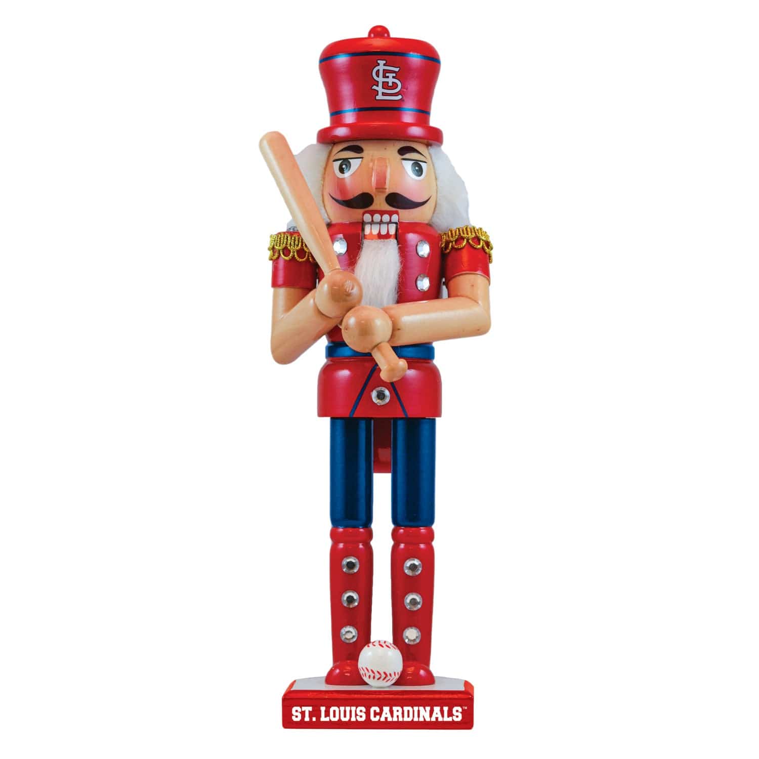 St. Louis Cardinals Collectible Nutcracker - Sports Gifts, Sports Memorabilia, Sports Collectibles, Fan Shop