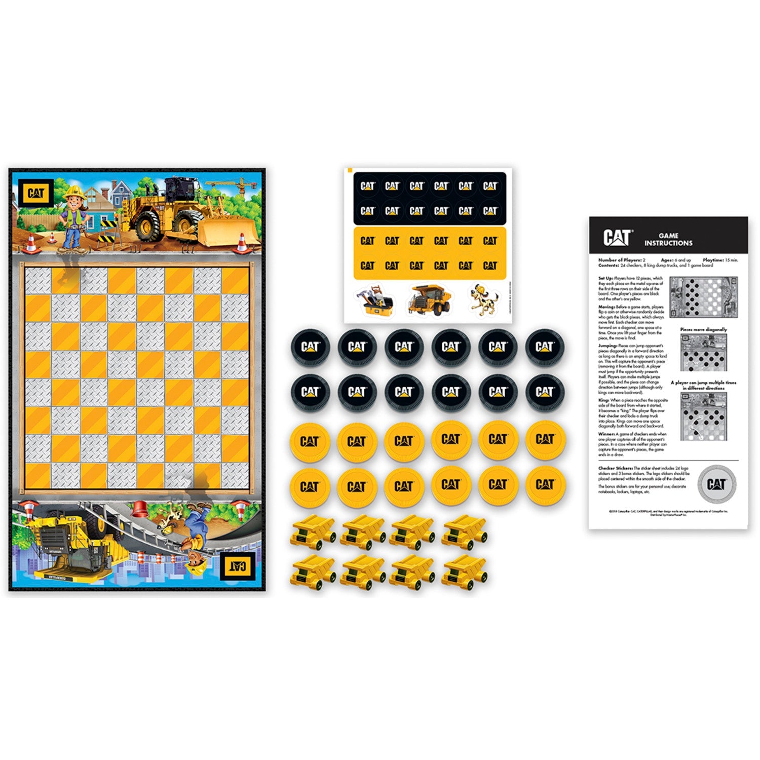 CAT - Caterpillar Checkers - 757 Sports Collectibles