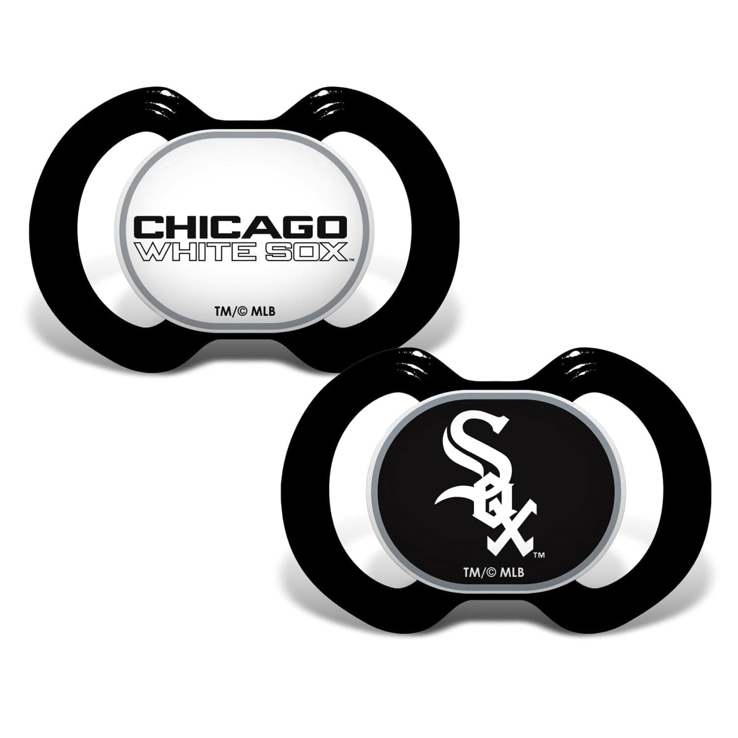 Chicago White Sox Pacifier Set - 2-Pack - Sports Gifts, Sports Memorabilia, Sports Collectibles, Fan Shop