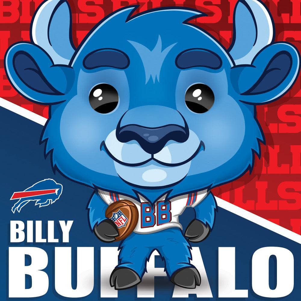 Billy Buffalo - 100 Piece Jigsaw Puzzle featuring the Buffalo Bills Mascot
