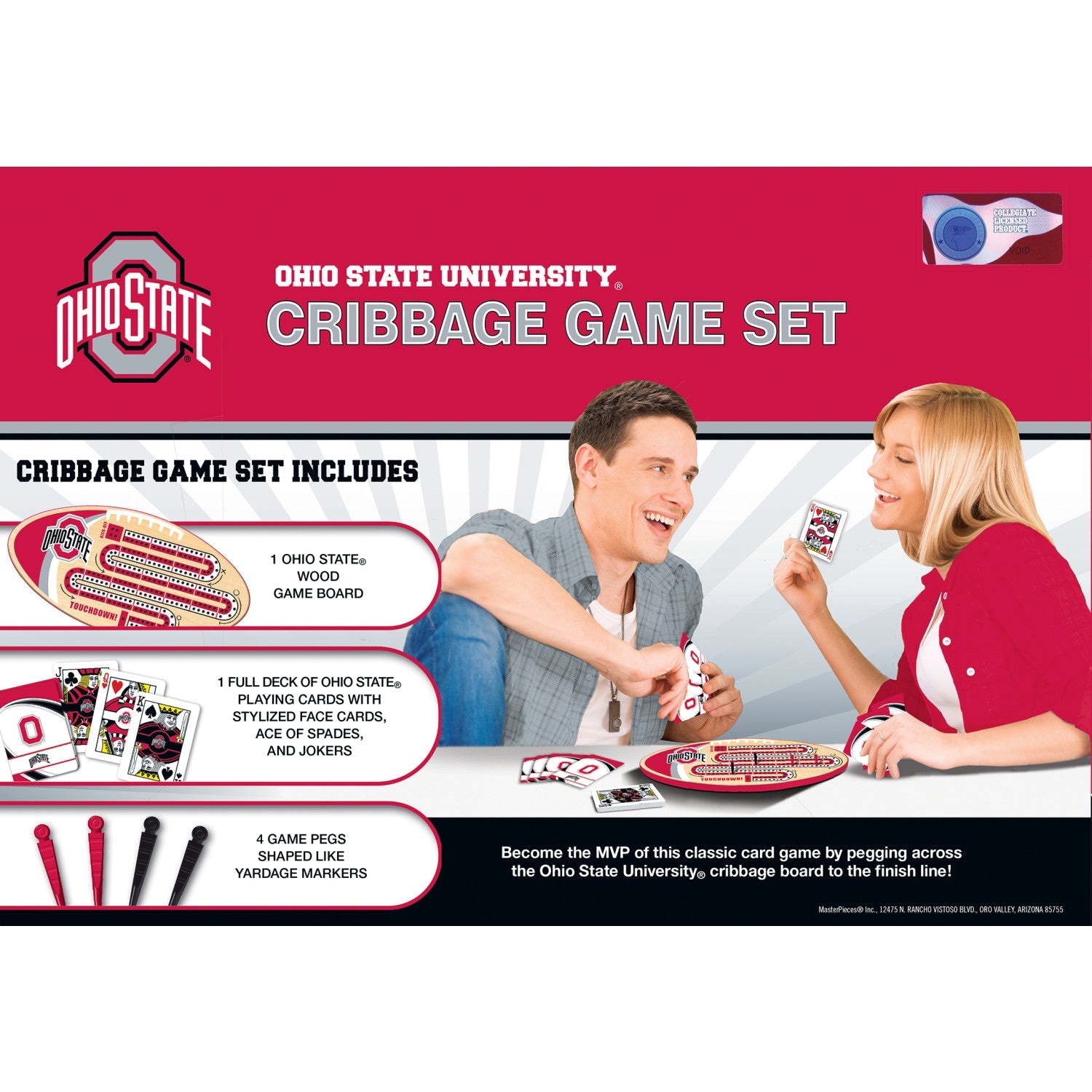 Ohio State Buckeyes Cribbage - 757 Sports Collectibles