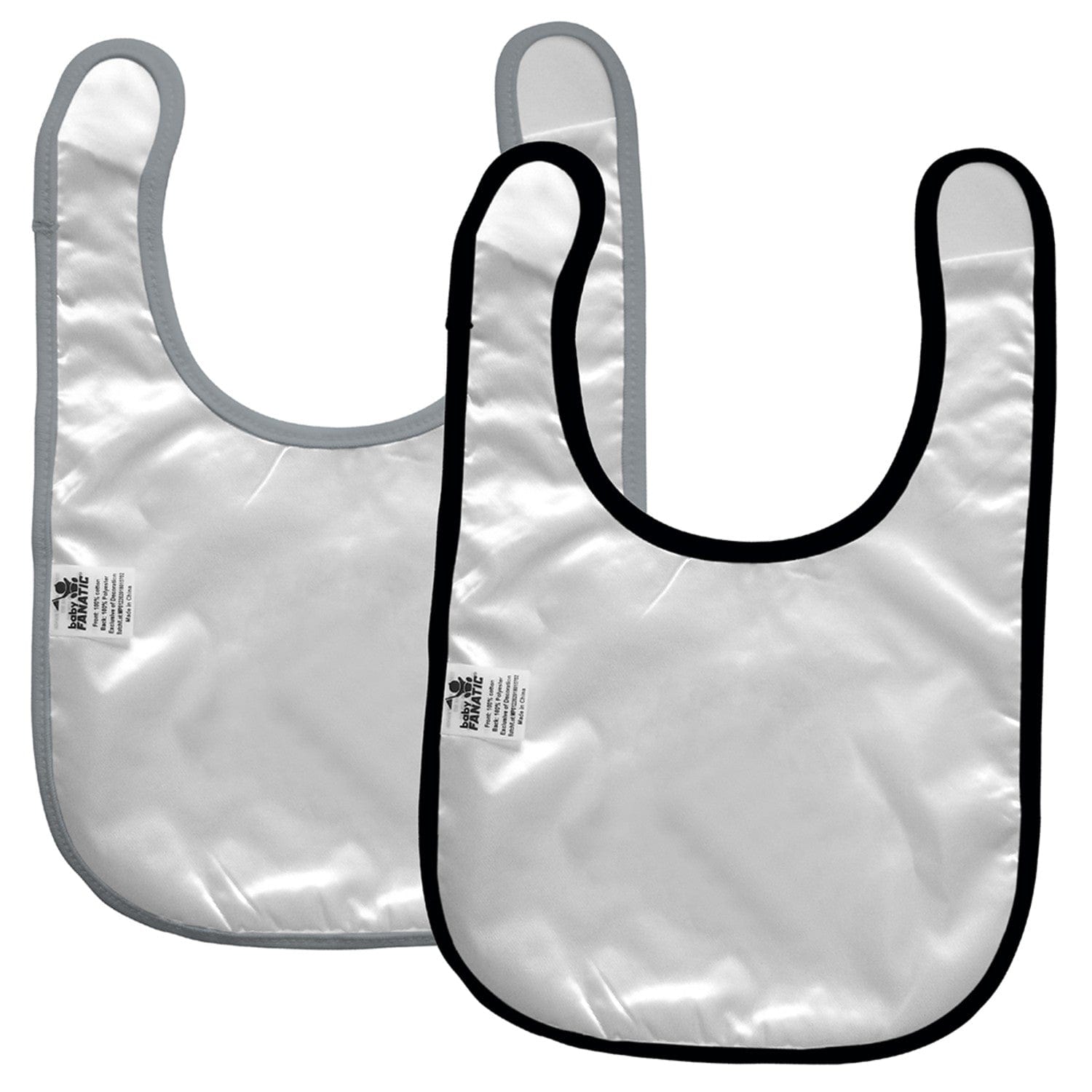 Las Vegas Raiders Baby Bibs 2-Pack - Black & Gray - Sports Gifts, Sports Memorabilia, Sports Collectibles, Fan Shop