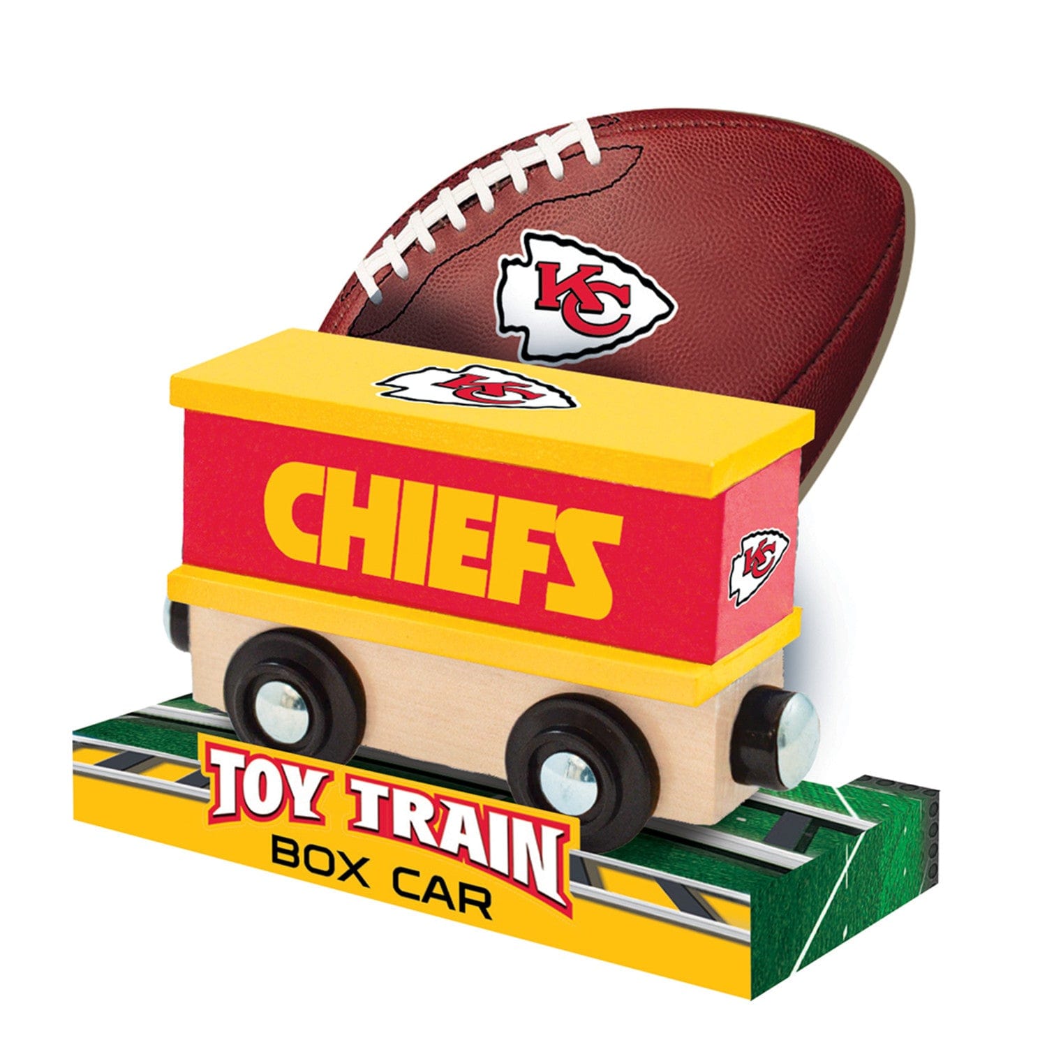 Kansas City Chiefs Collectible Toy Train Box Car
