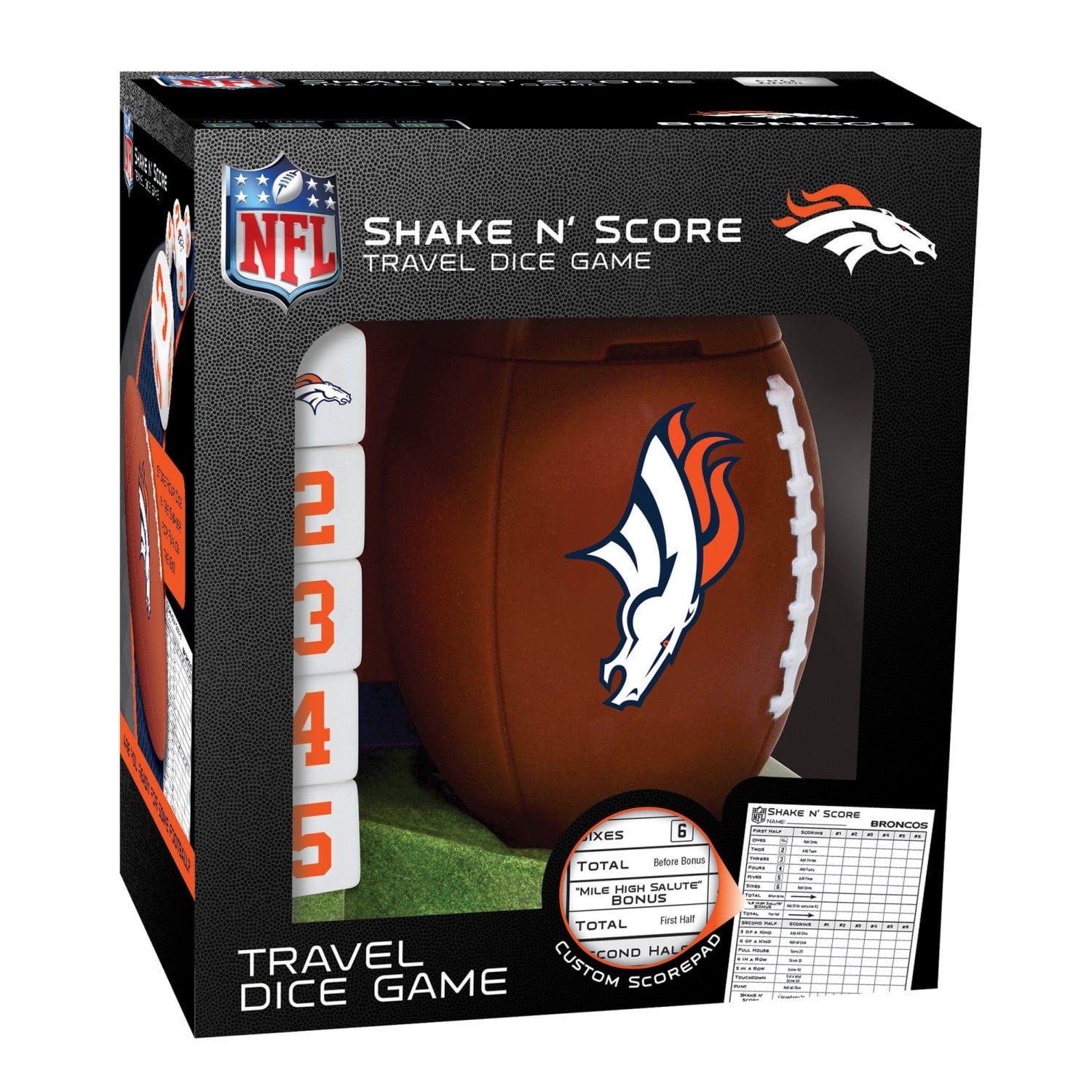 Denver Broncos Shake n' Score Game - Sports Gifts, Sports Memorabilia, Sports Collectibles, Fan Shop