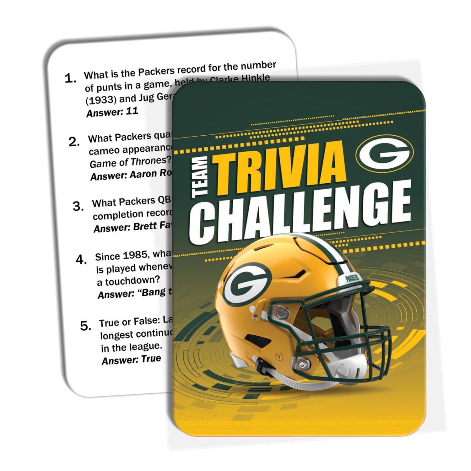 Green Bay Packers Trivia Challenge: Test Your Knowledge of the Packers! - Sports Gifts, Sports Memorabilia, Sports Collectibles, Fan Shop