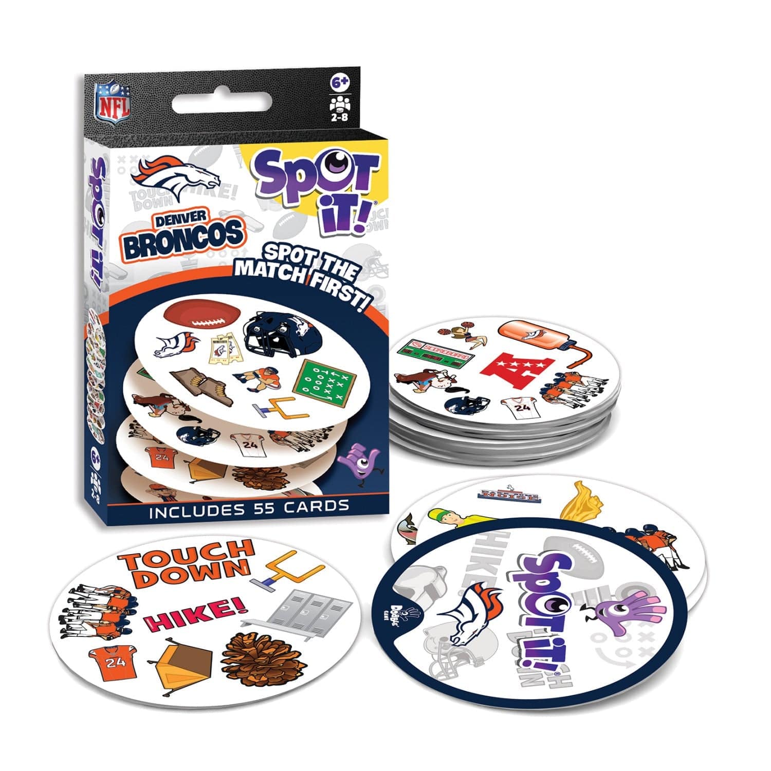 Denver Broncos Spot It! Card Game