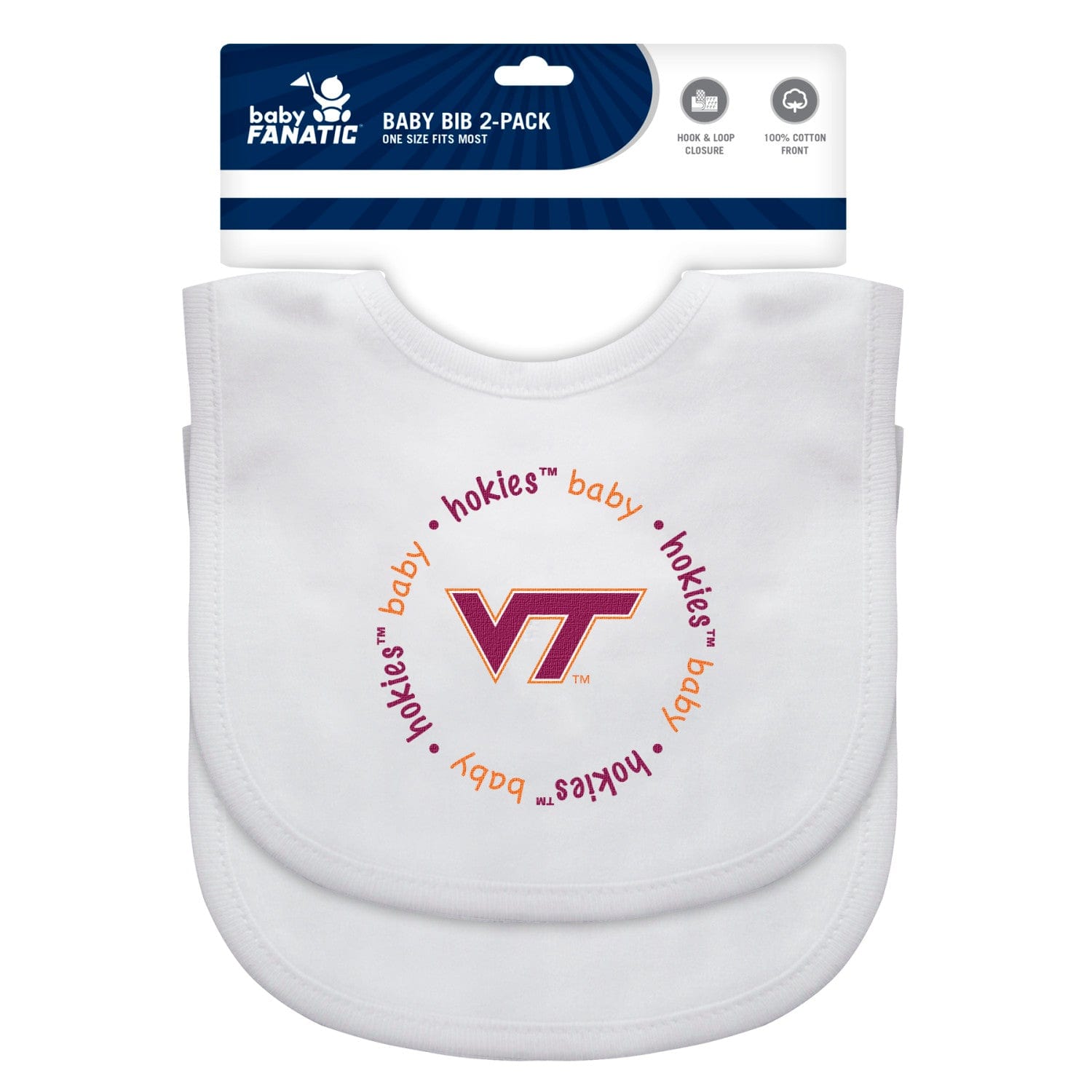 Virginia Tech Hokies - Baby Bibs 2-Pack
