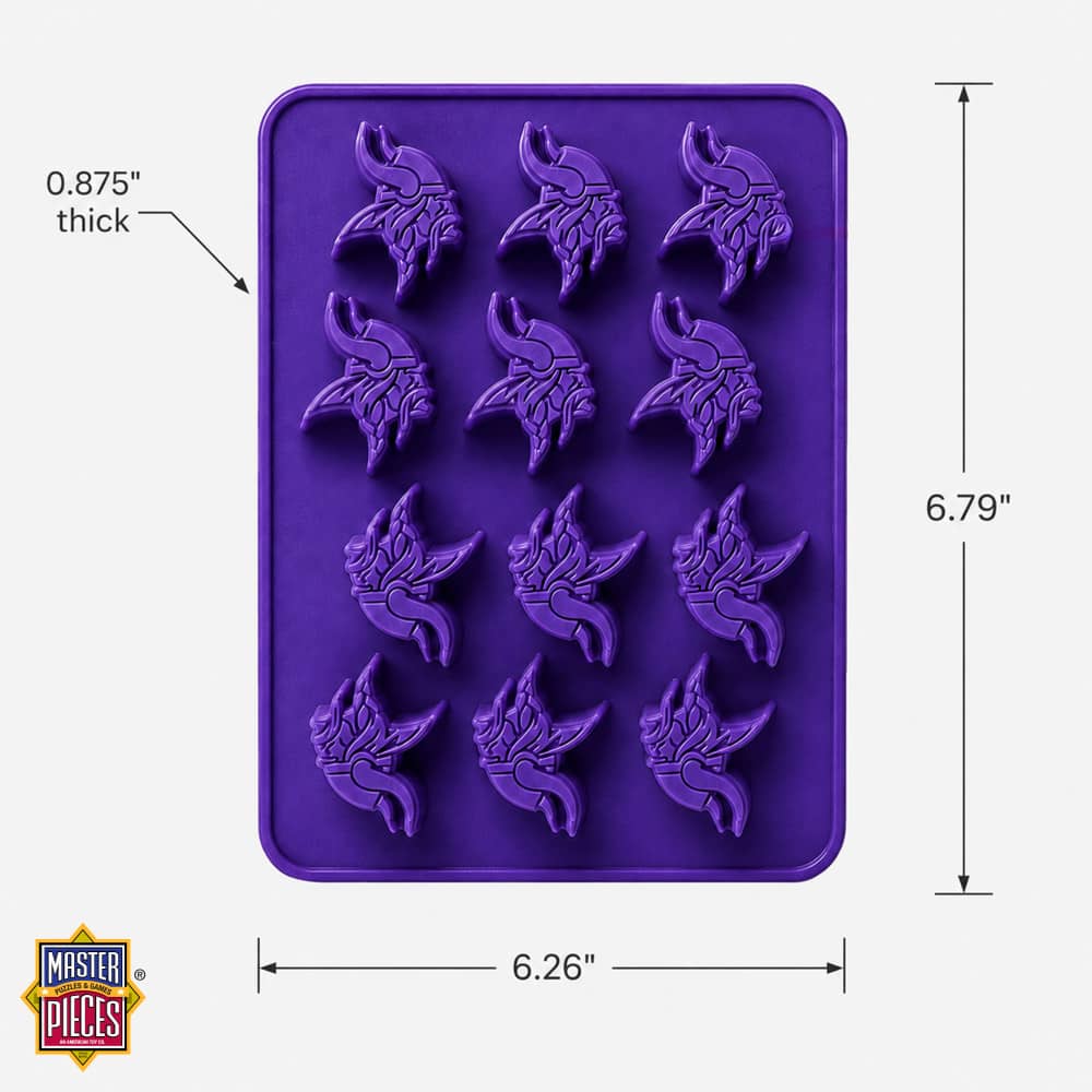 Minnesota Vikings Silicone Ice Cube Tray