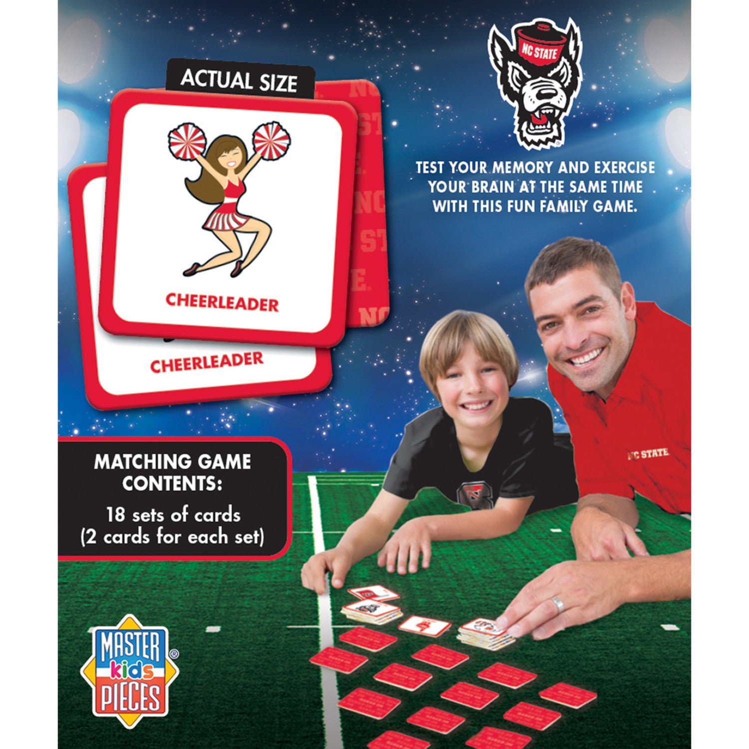 NC State Wolfpack Matching Game - 757 Sports Collectibles