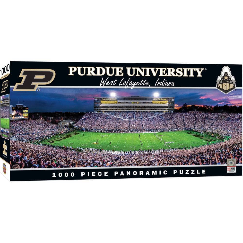 Purdue Boilermakers 1000 Piece Panoramic Jigsaw Puzzle - Sports Gifts, Sports Memorabilia, Sports Collectibles, Fan Shop