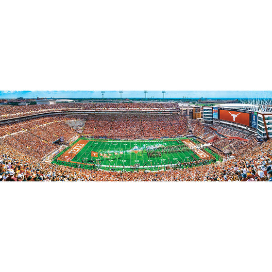 Texas Longhorns - 1000 Piece Panoramic Jigsaw Puzzle - 757 Sports Collectibles