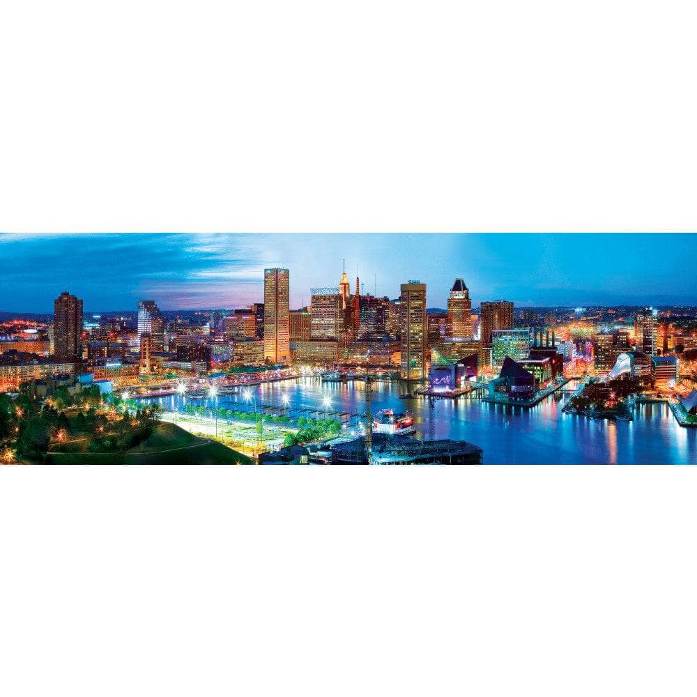 Baltimore, Maryland Panoramic 1000 Piece Jigsaw Puzzle