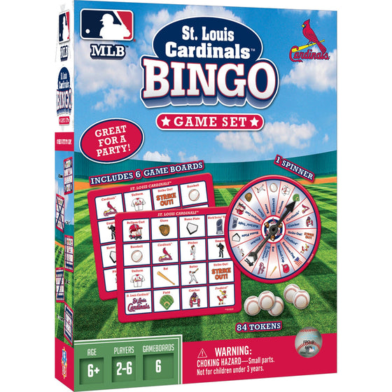 St. Louis Cardinals Bingo Game - 757 Sports Collectibles