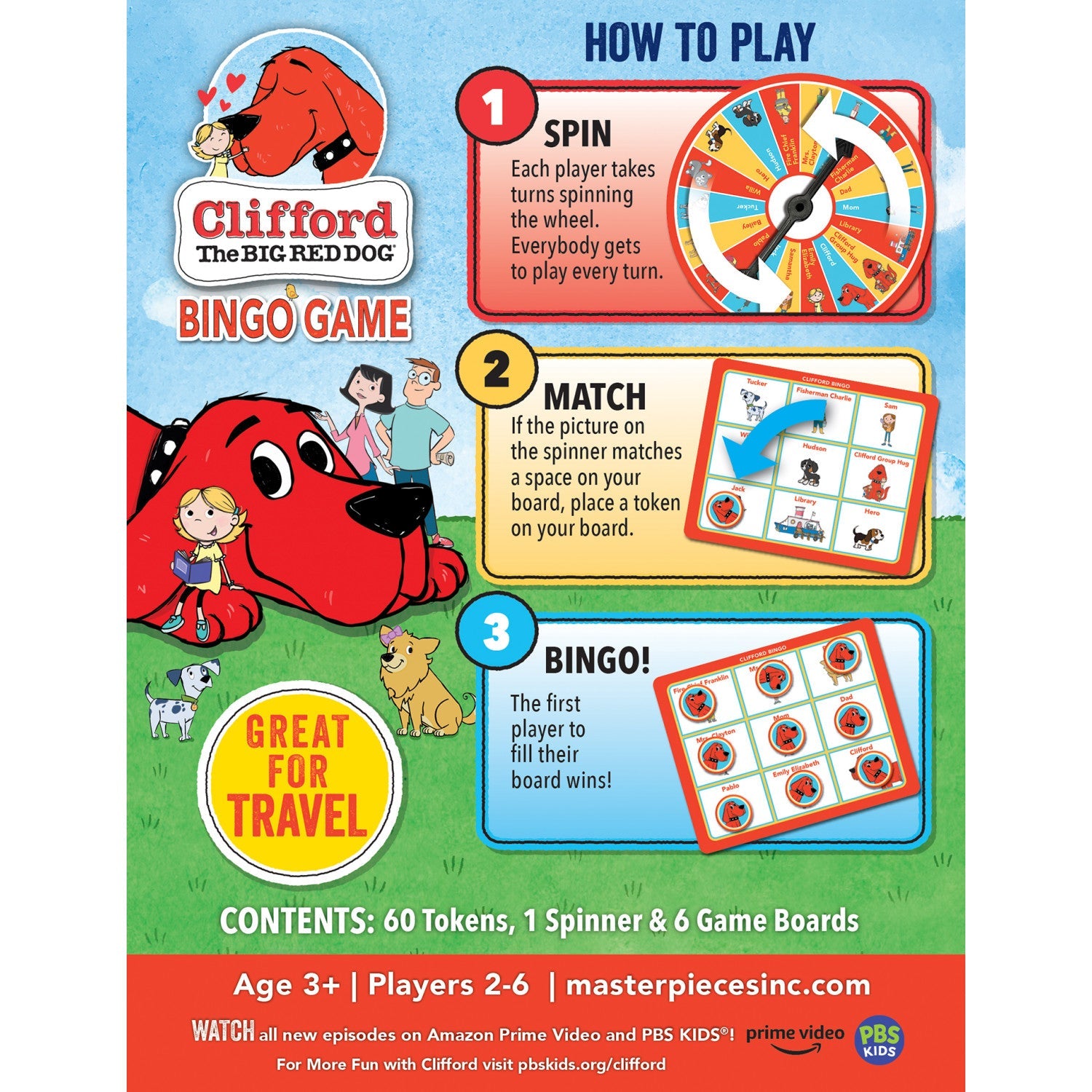 Clifford Bingo Game - 757 Sports Collectibles