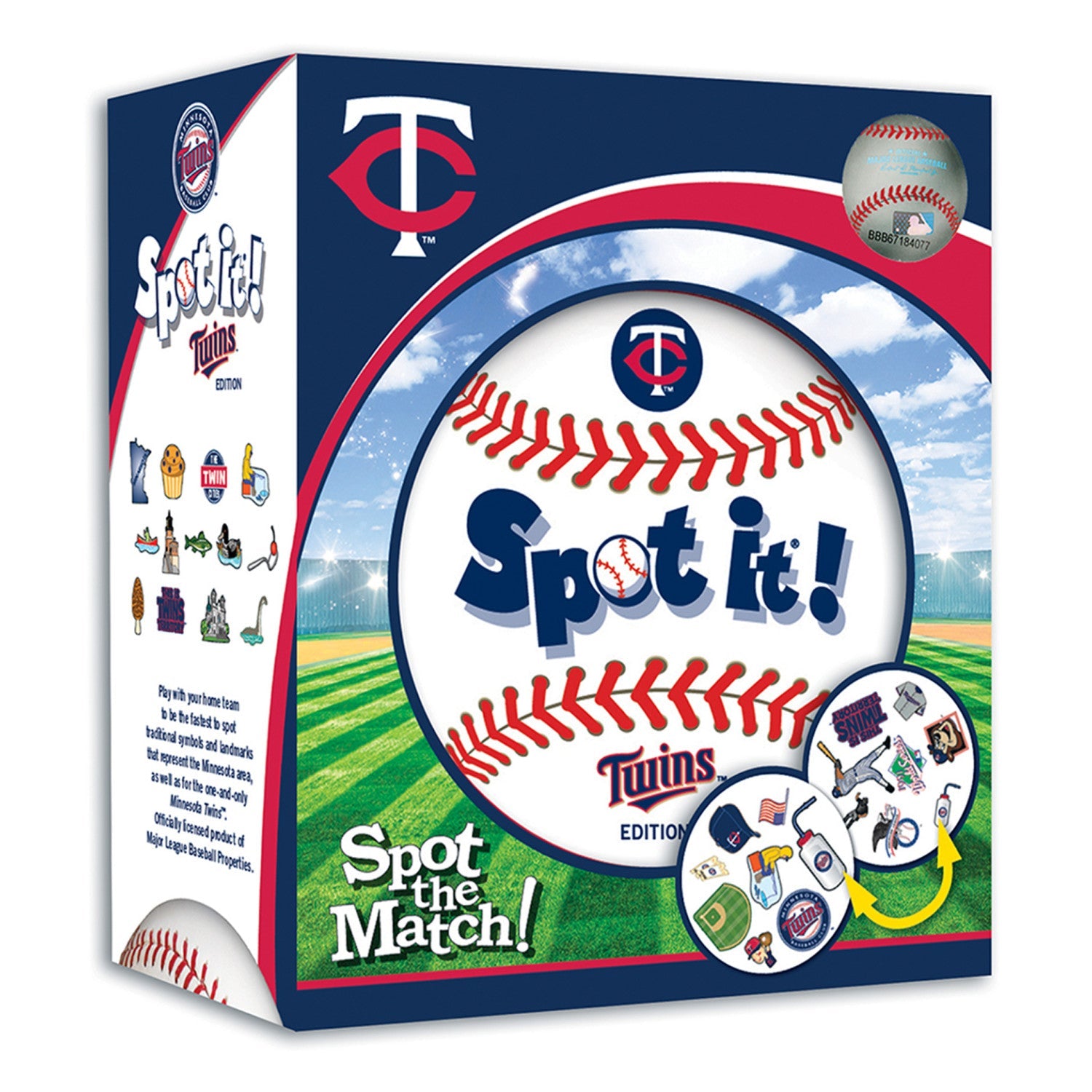 Minnesota Twins Spot It! Card Game - 757 Sports Collectibles