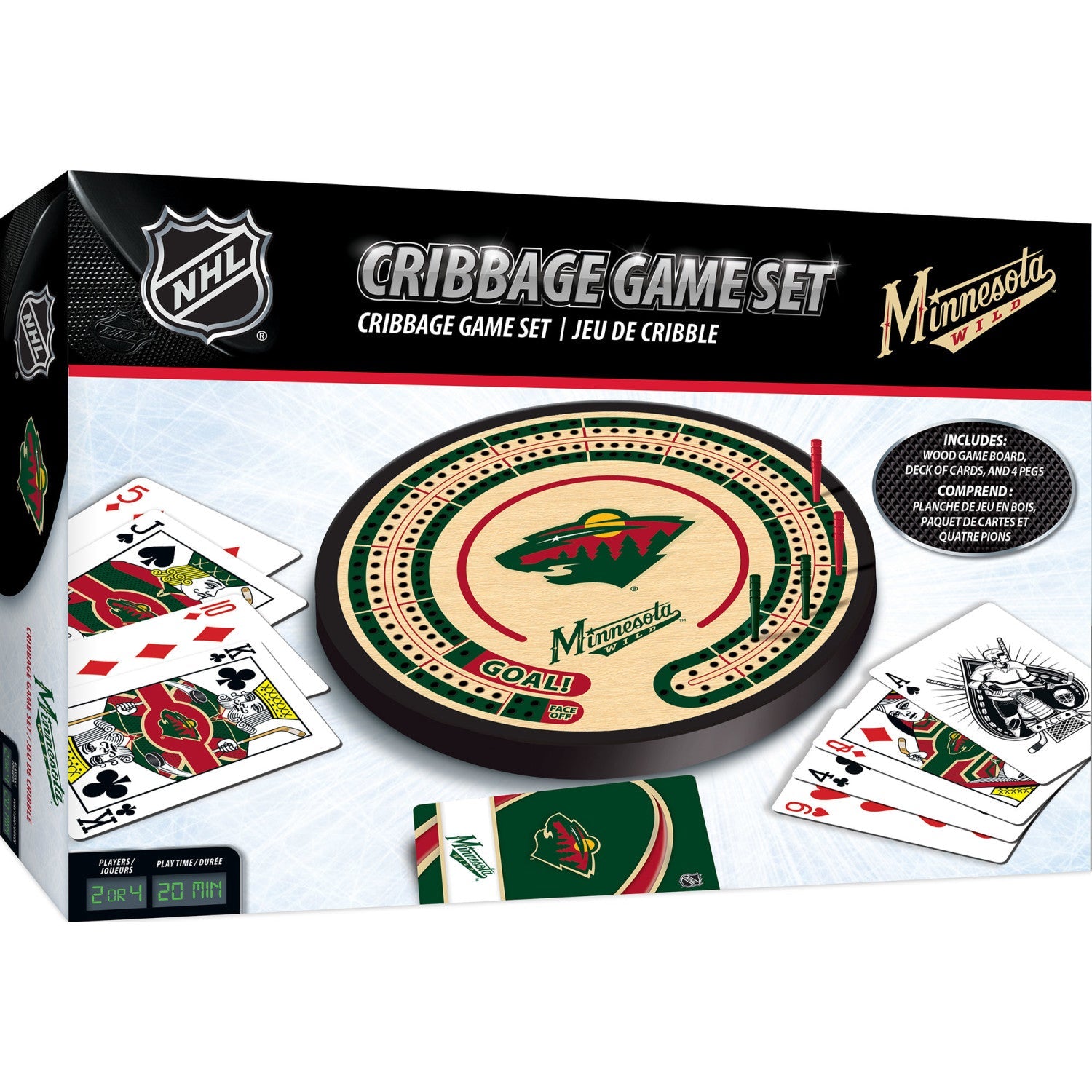 Minnesota Wild Cribbage - 757 Sports Collectibles