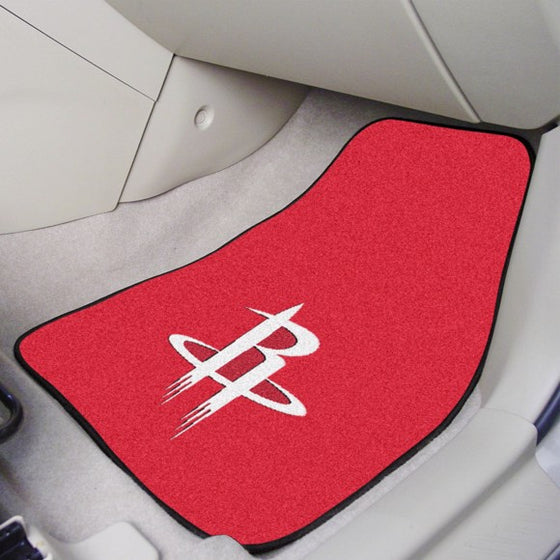 Houston Rockets Carpet Car Mat Set