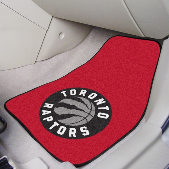 Toronto Raptors Carpet Car Mat Set