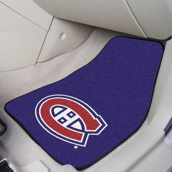 Montreal Canadiens Carpet Car Mat Set