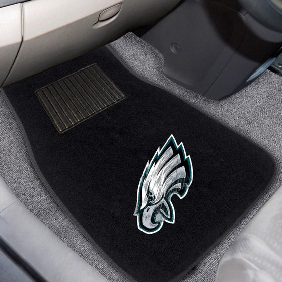 Philadelphia Eagles Embroidered Car Mat Set