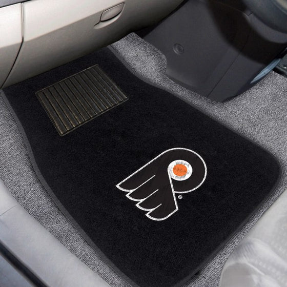 Philadelphia Flyers Embroidered Car Mat Set