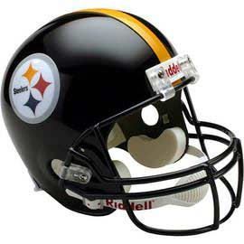 Pittsburgh Steelers Jack Lambert HOF Show Our Full Size Replica Helmet