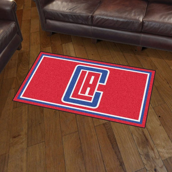 Los Angeles Clippers 3'x5' Plush Rug