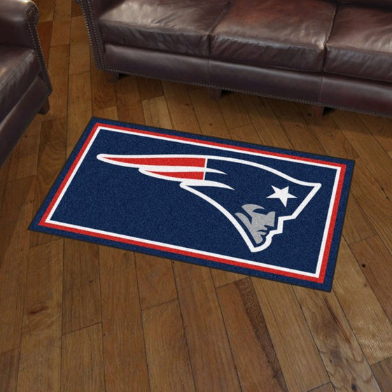 New England Patriots 3'x5' Plush Rug
