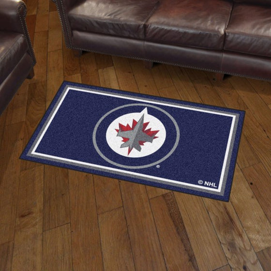 Winnipeg Jets 3'x5' Plush Rug