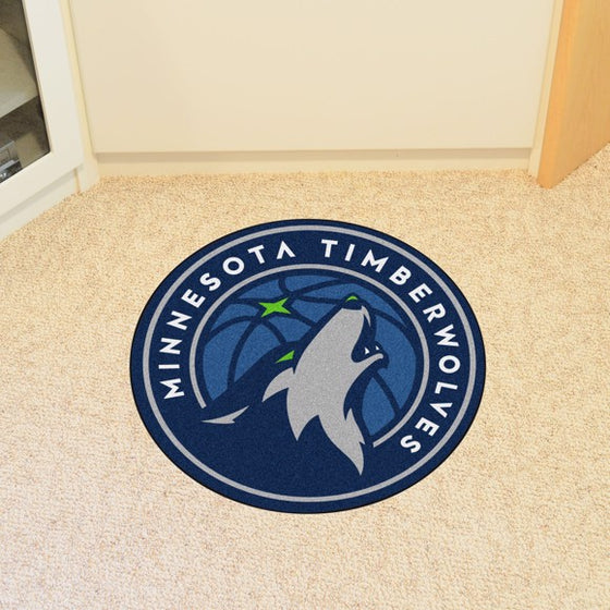 Minnesota Timberwolves Roundel Mat