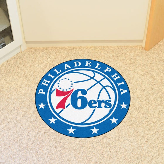 Philadelphia 76ers Roundel Mat