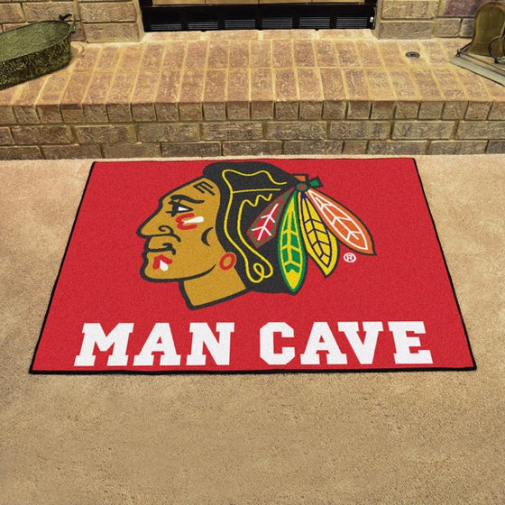 Chicago Blackhawks Man Cave All Star