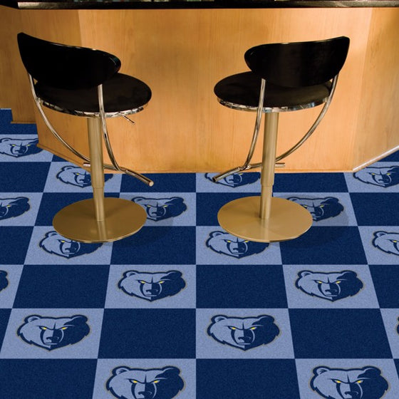 Memphis Grizzlies Team Carpet Tiles