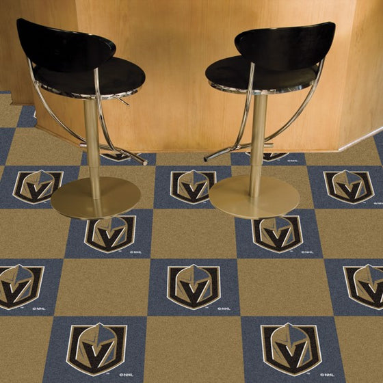 Vegas Golden Knights Team Carpet Tiles
