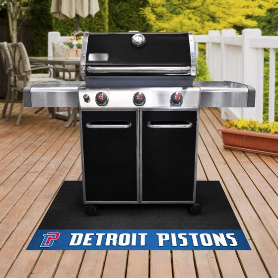Detroit Pistons Grill Mat