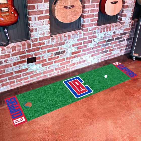 Los Angeles Clippers Putting Green Mat