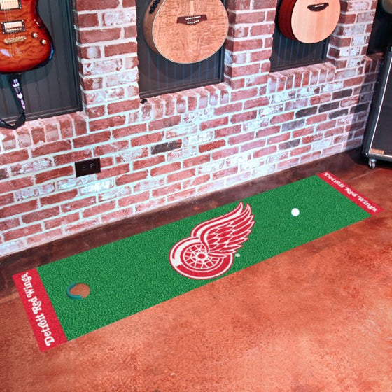 Detroit Red Wings Putting Green Mat